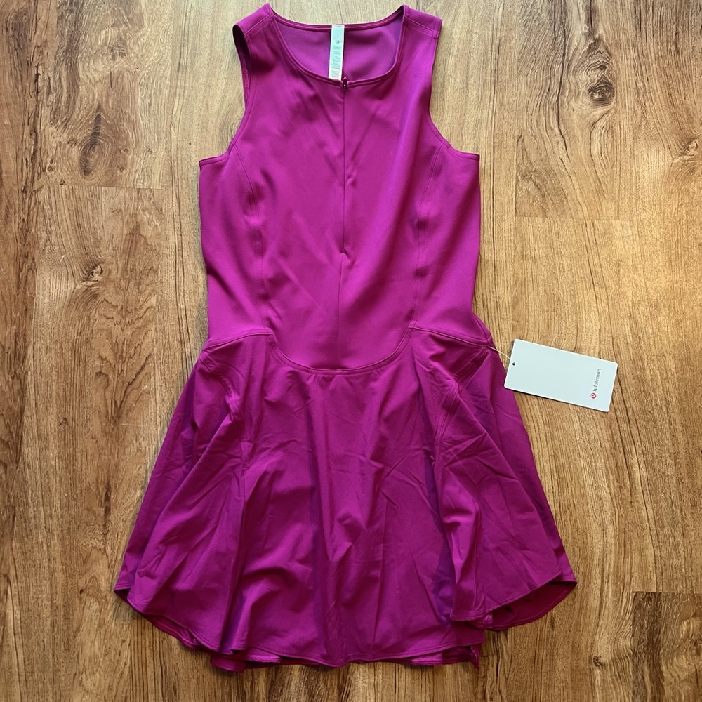 NWT Lululemon Everlux Short-Lined Golf / Tennis Tank Dress 6” Size 8 MSRP $138